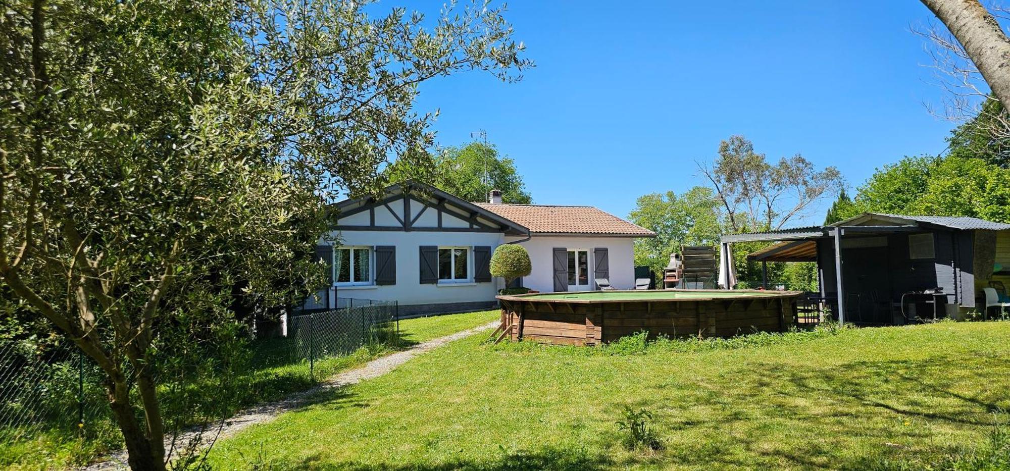 Maison 3 Chambres Avec Piscine Josse Екстер'єр фото